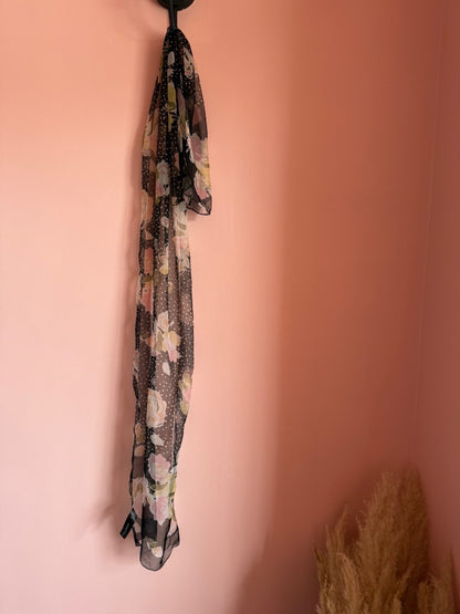 Preloved floral scarf 