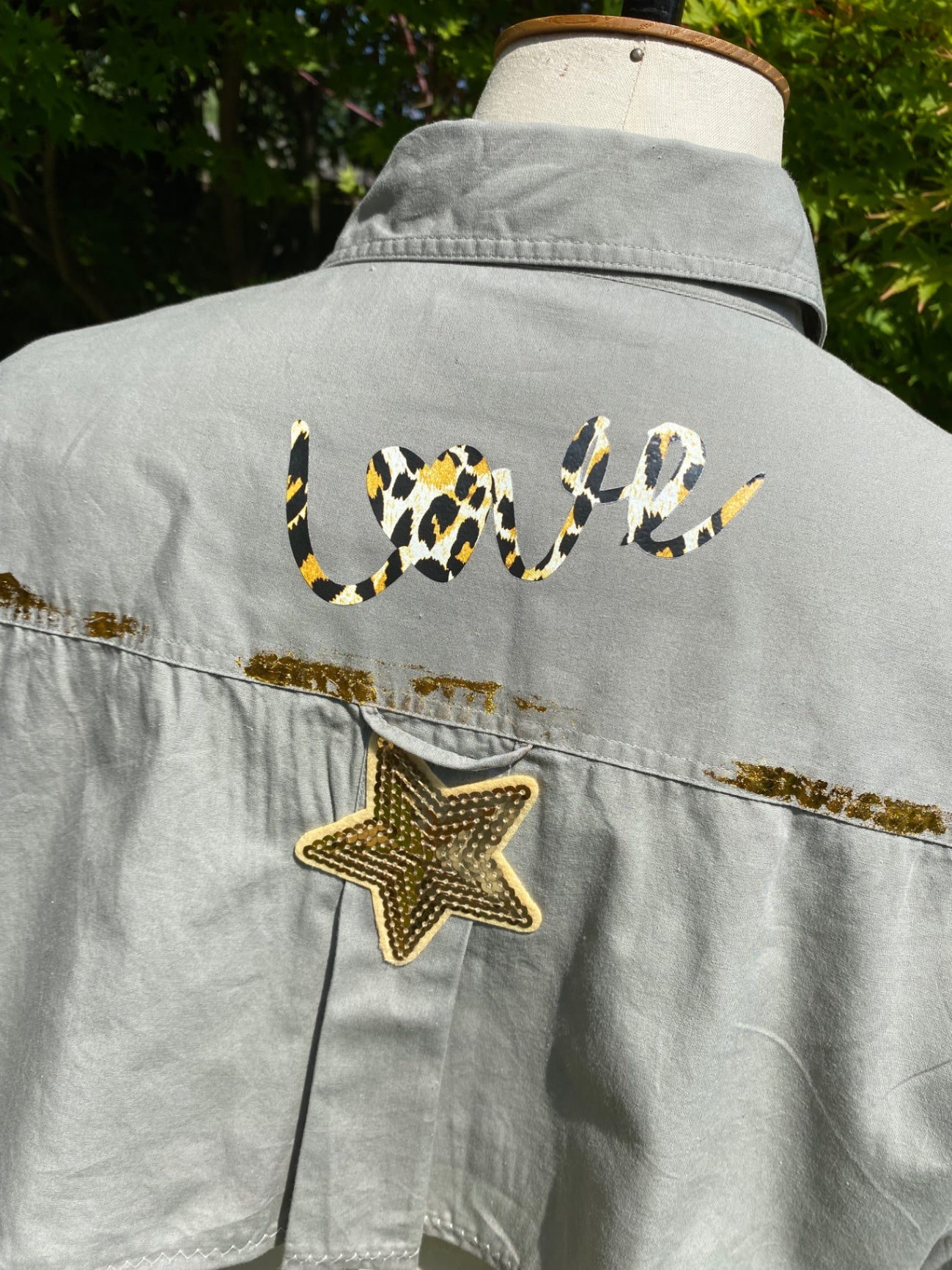 Cropped Love shirt 