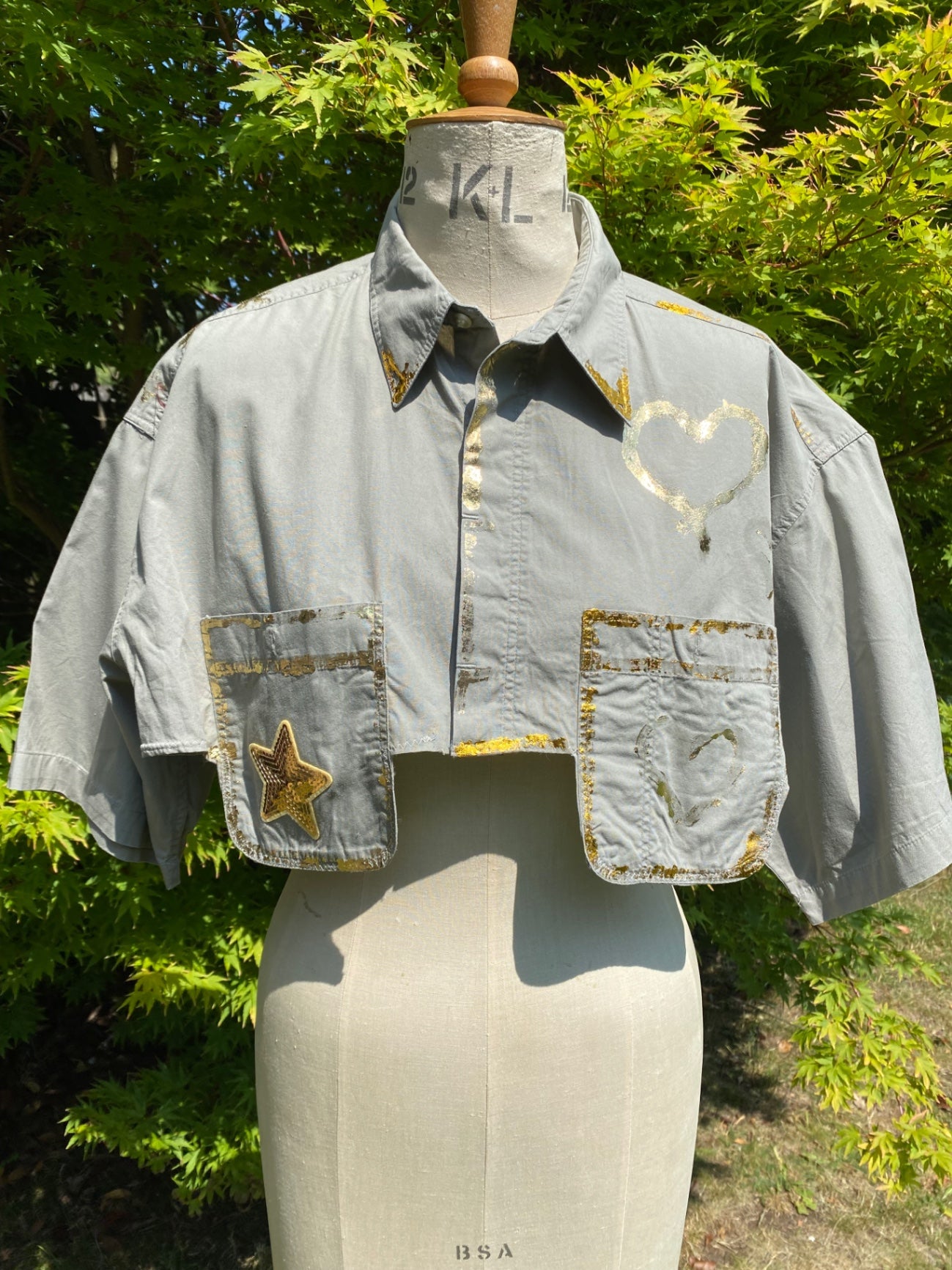 Cropped Love shirt 
