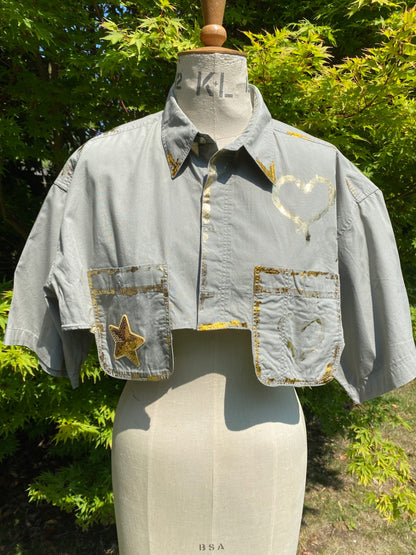 Cropped Love shirt 