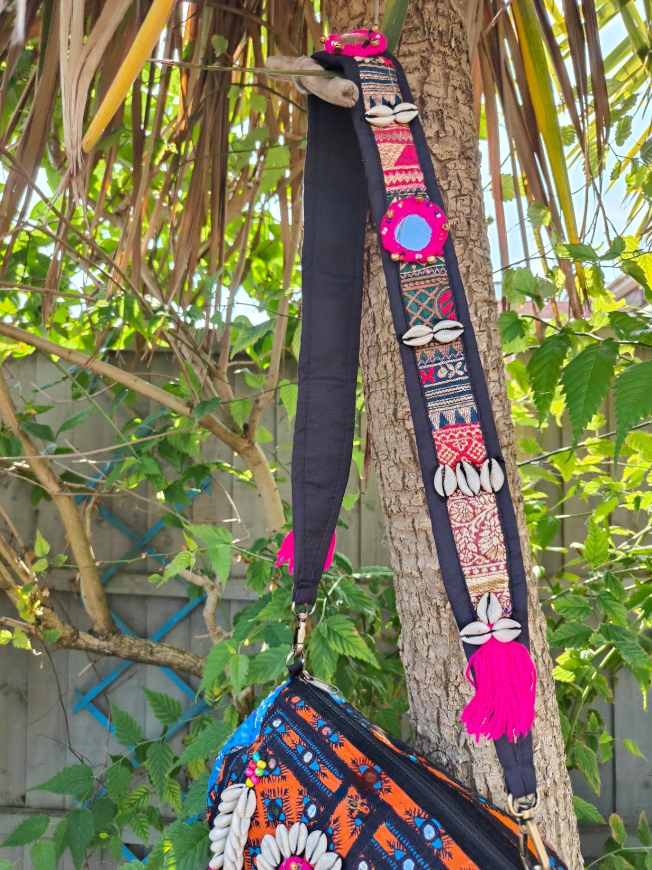 Ibizan Roll Shoulder Bag - Orange