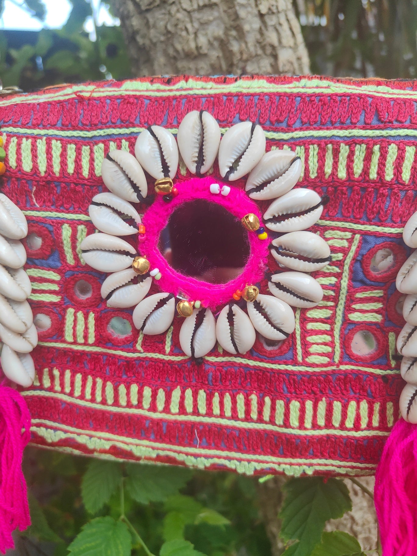 Ibizan Roll Shoulder Bag - red
