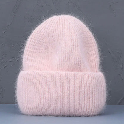 Extra Warm Thick Woolley Hat Pink