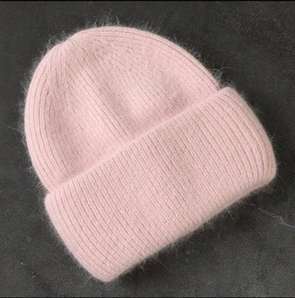 Extra Warm Thick Woolley Hat Pink