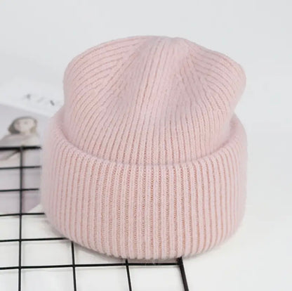 Extra Warm Thick Woolley Hat Pink