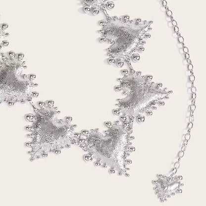 Silver Heart Alchemy Chain Belt