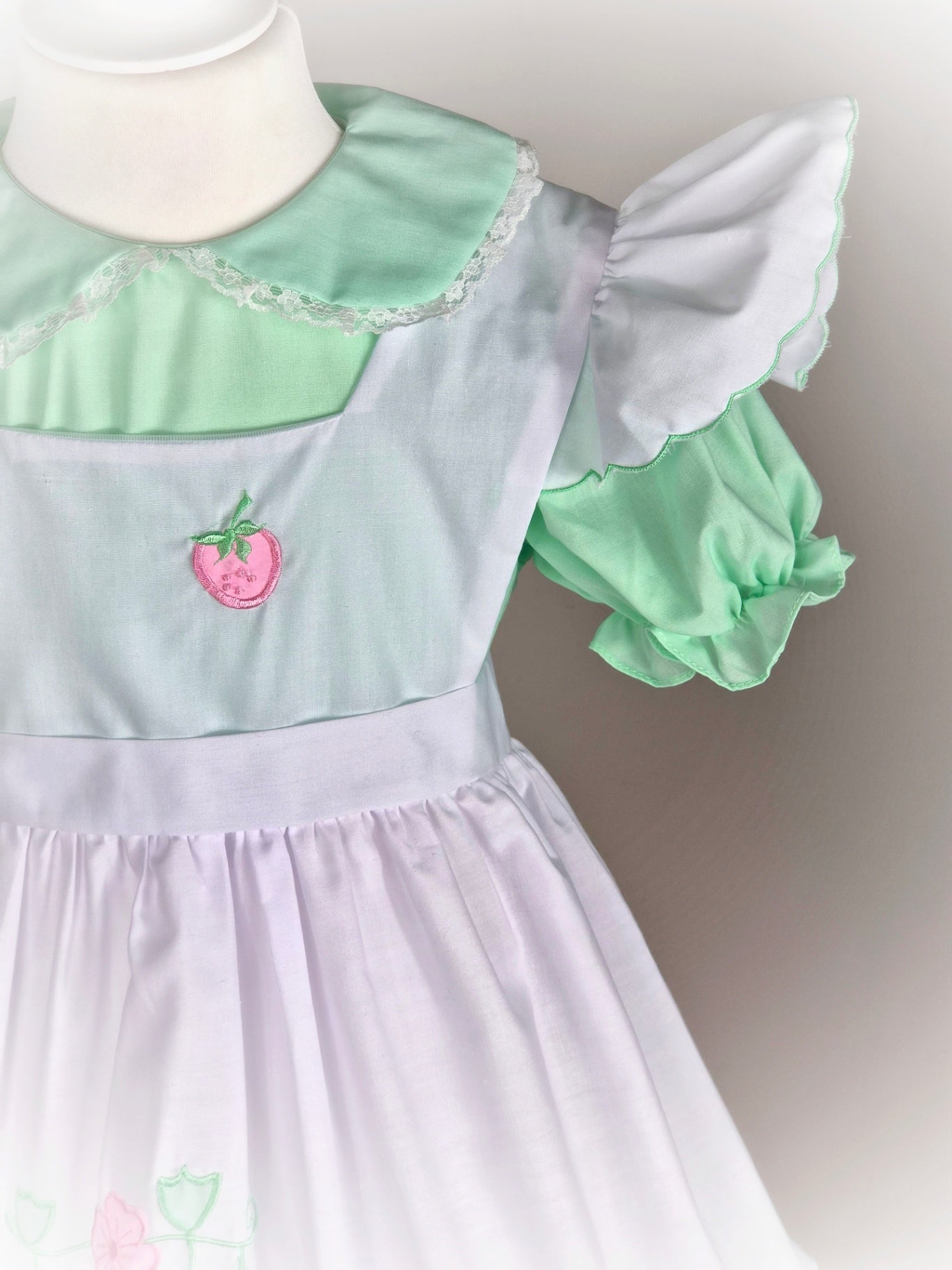 Vintage "Hug me" dress mint