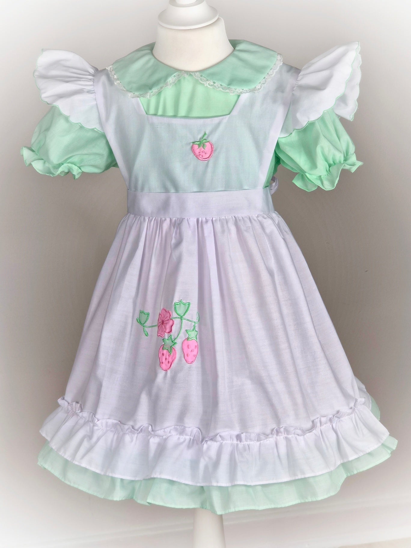 Vintage "Hug me" dress mint