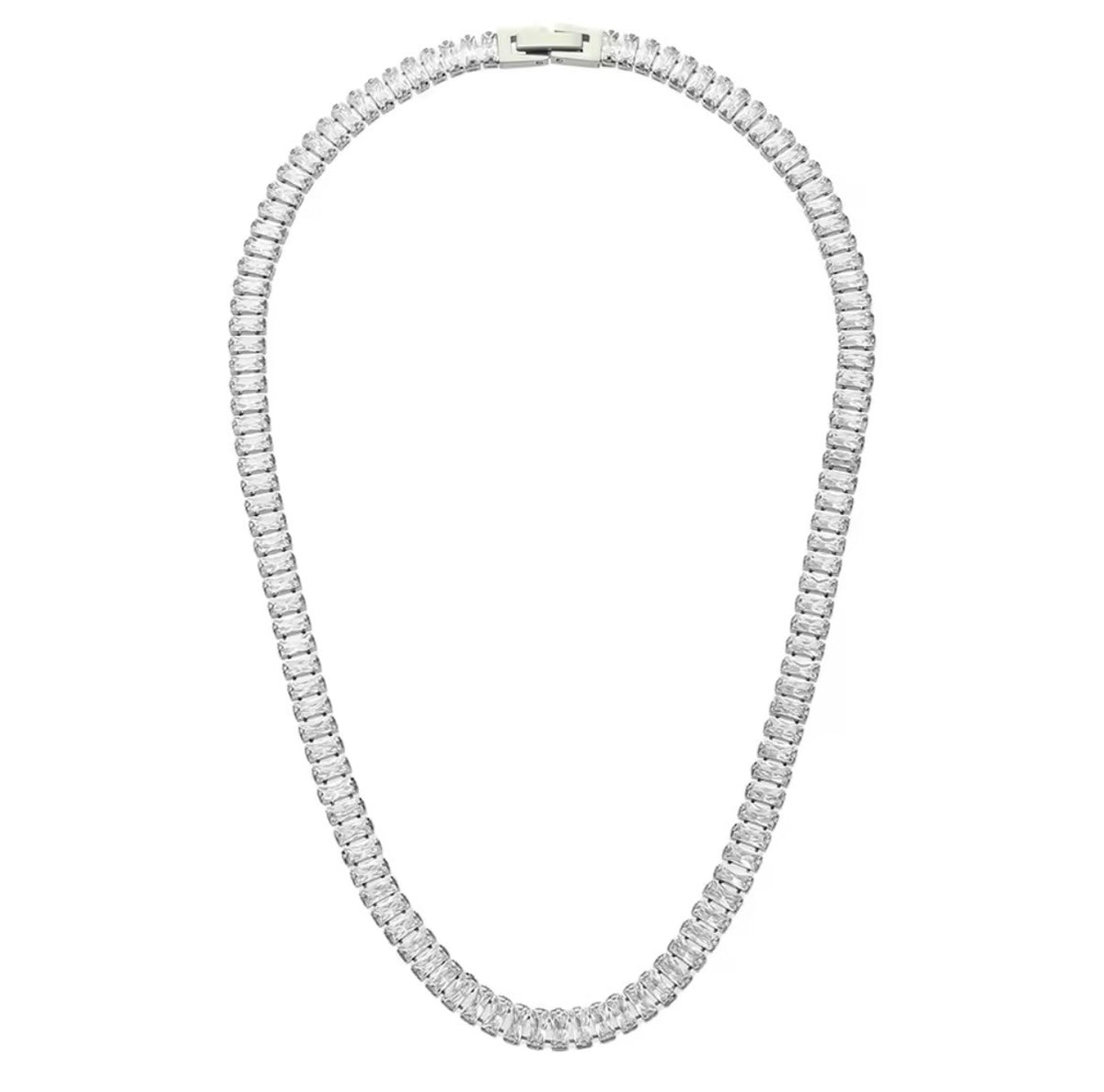 Aurora Tennis Necklace Silver