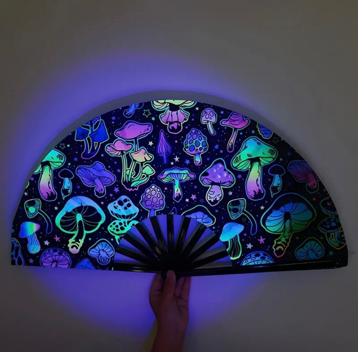 Neon Psychedelic Fan
