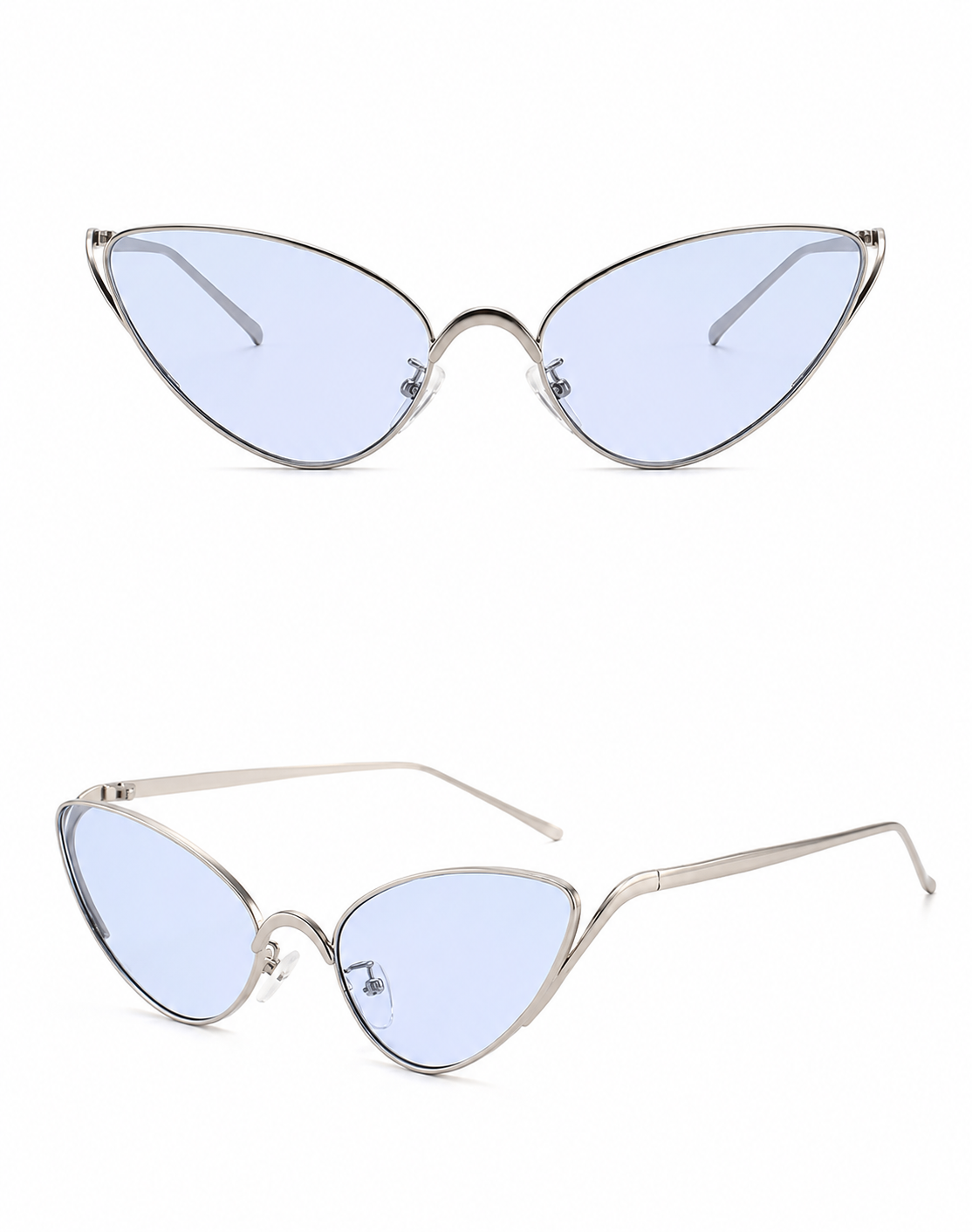 Viper Cat Eye Sunglasses Blue