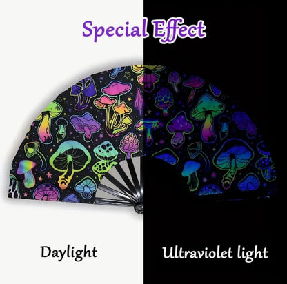Neon Psychedelic Fan