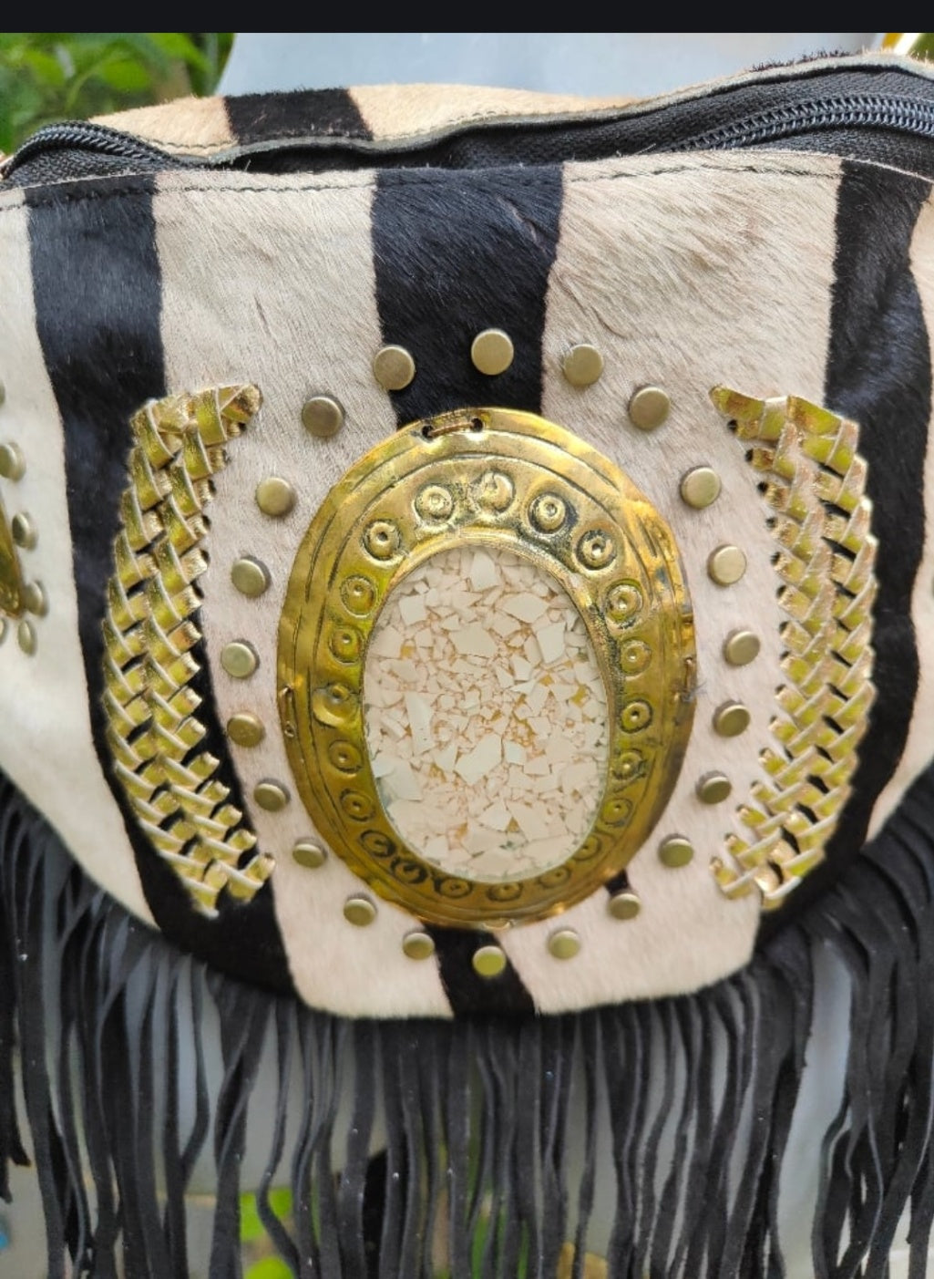 Dolly bumbag / cross body Zebra