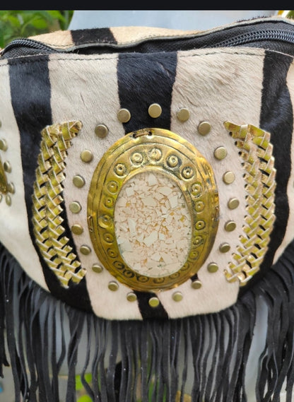 Dolly bumbag / cross body Zebra
