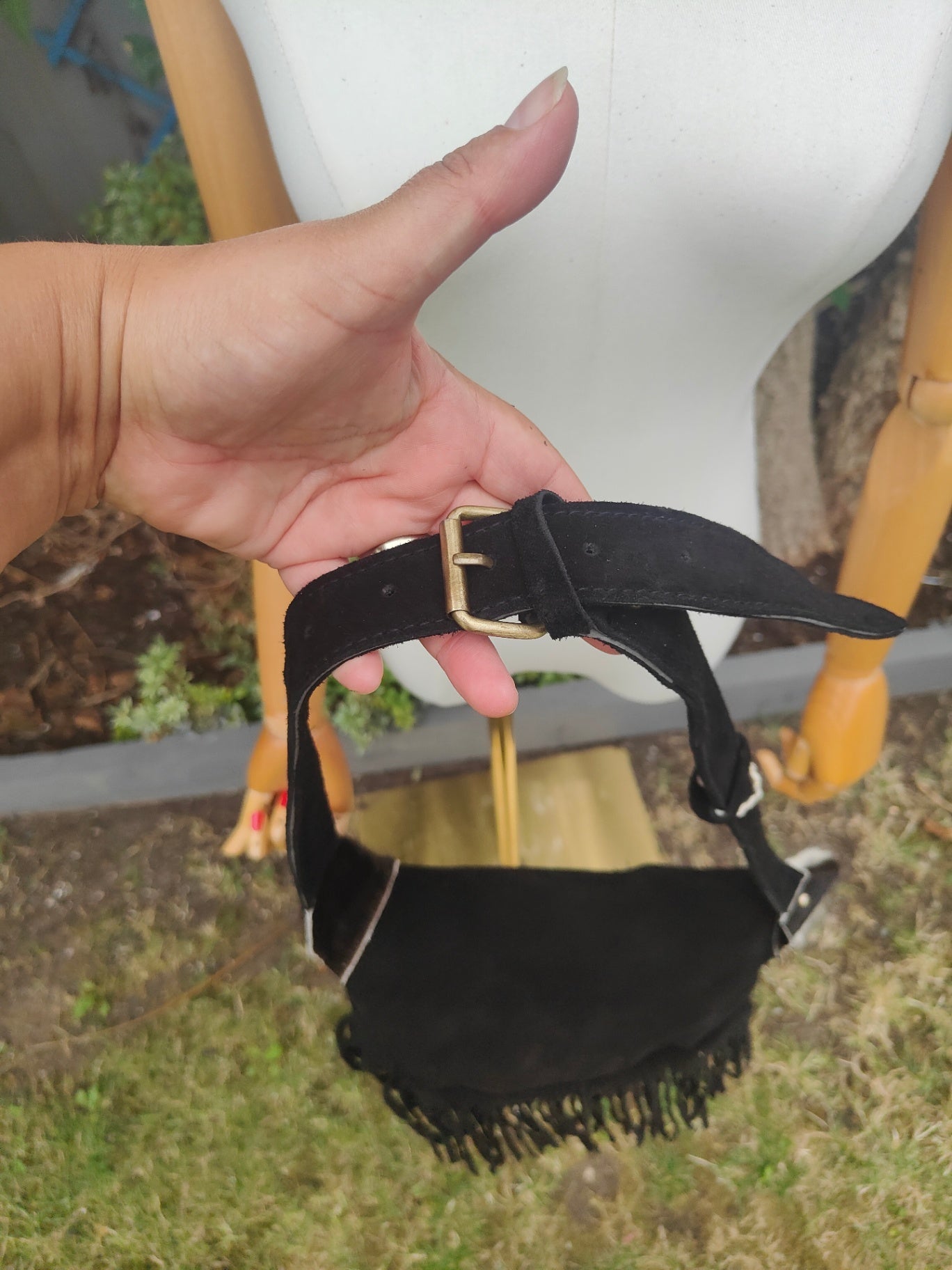 Frida fur bum bag / cross body bag 