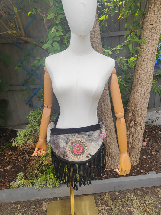 Frida Fur bum bag/ cross body 
