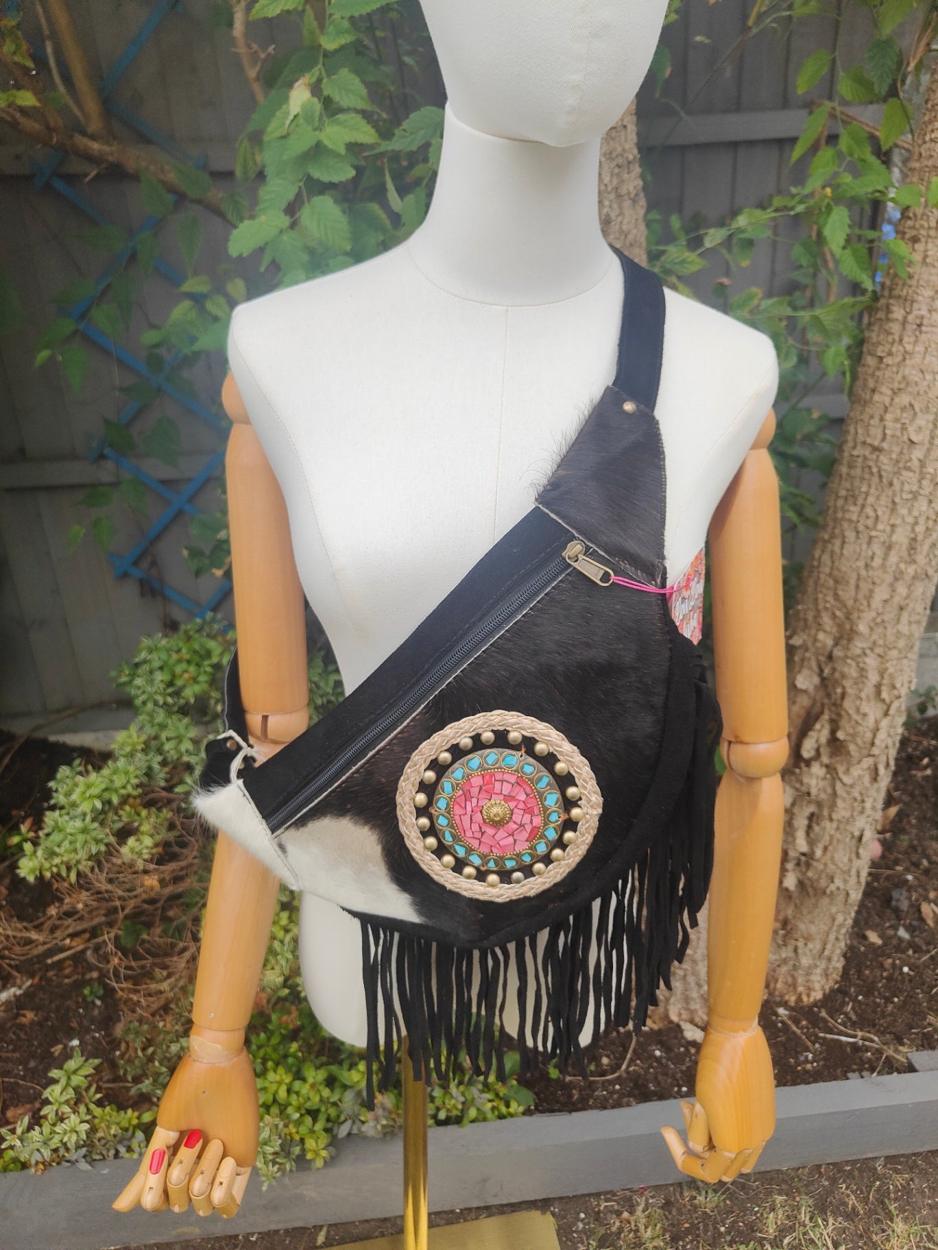 Frida fur bum bag / cross body bag 