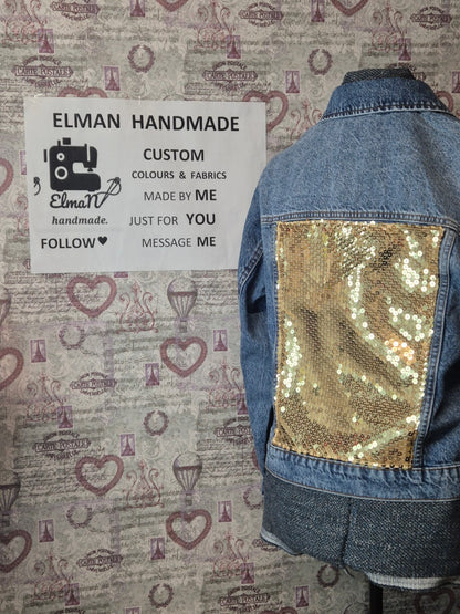 Blue and gold jacket