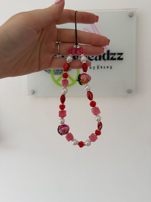 ‘Strawberry jam’ phone charm