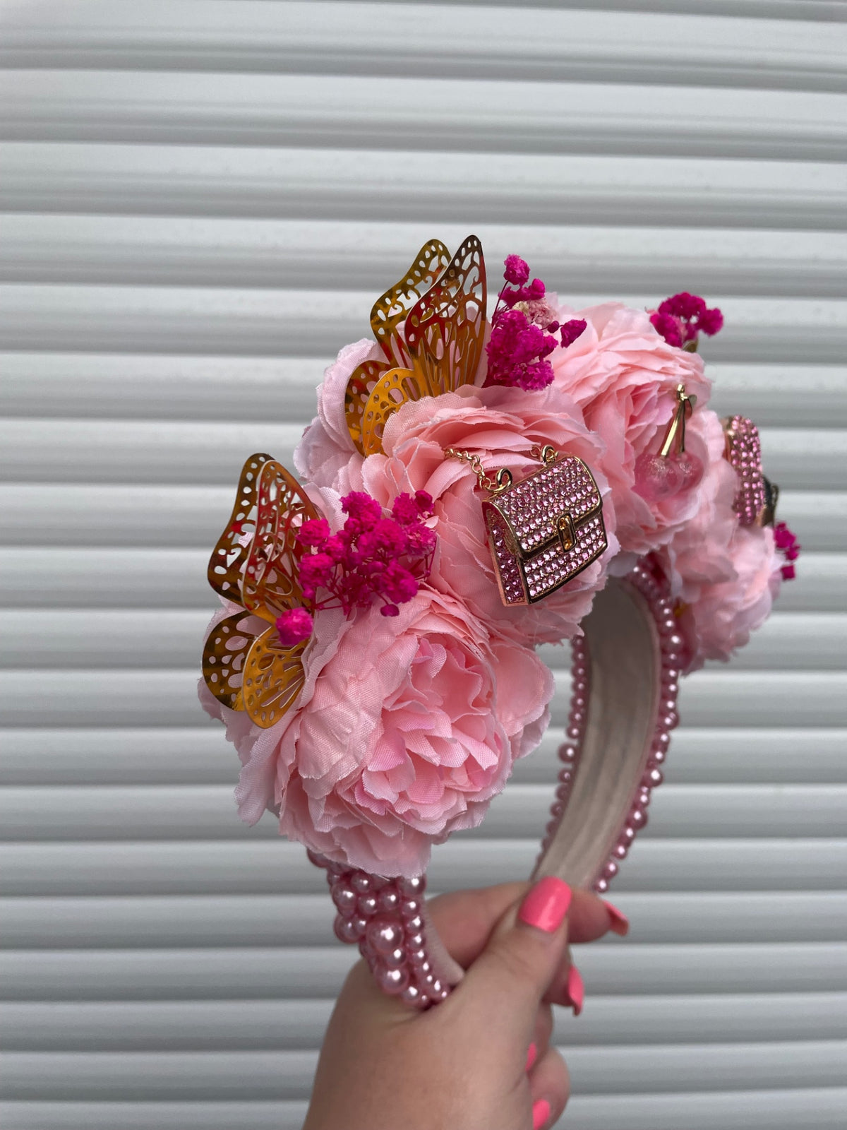 Pretty in Pink Fashionista Statement Headband