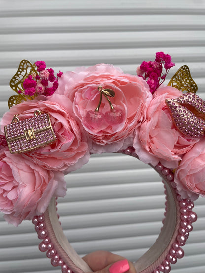 Pretty in Pink Fashionista Statement Headband