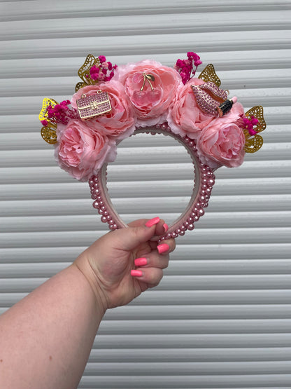 Pretty in Pink Fashionista Statement Headband