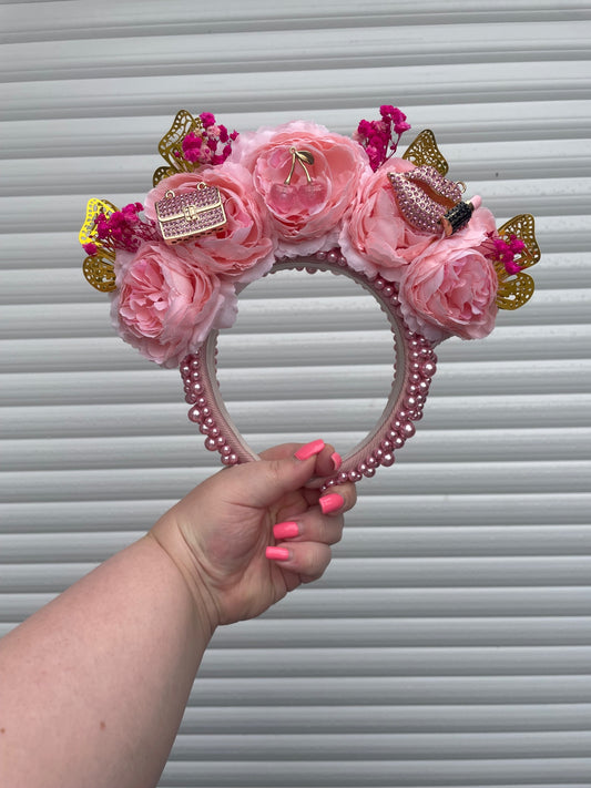Pretty in Pink Fashionista Statement Headband