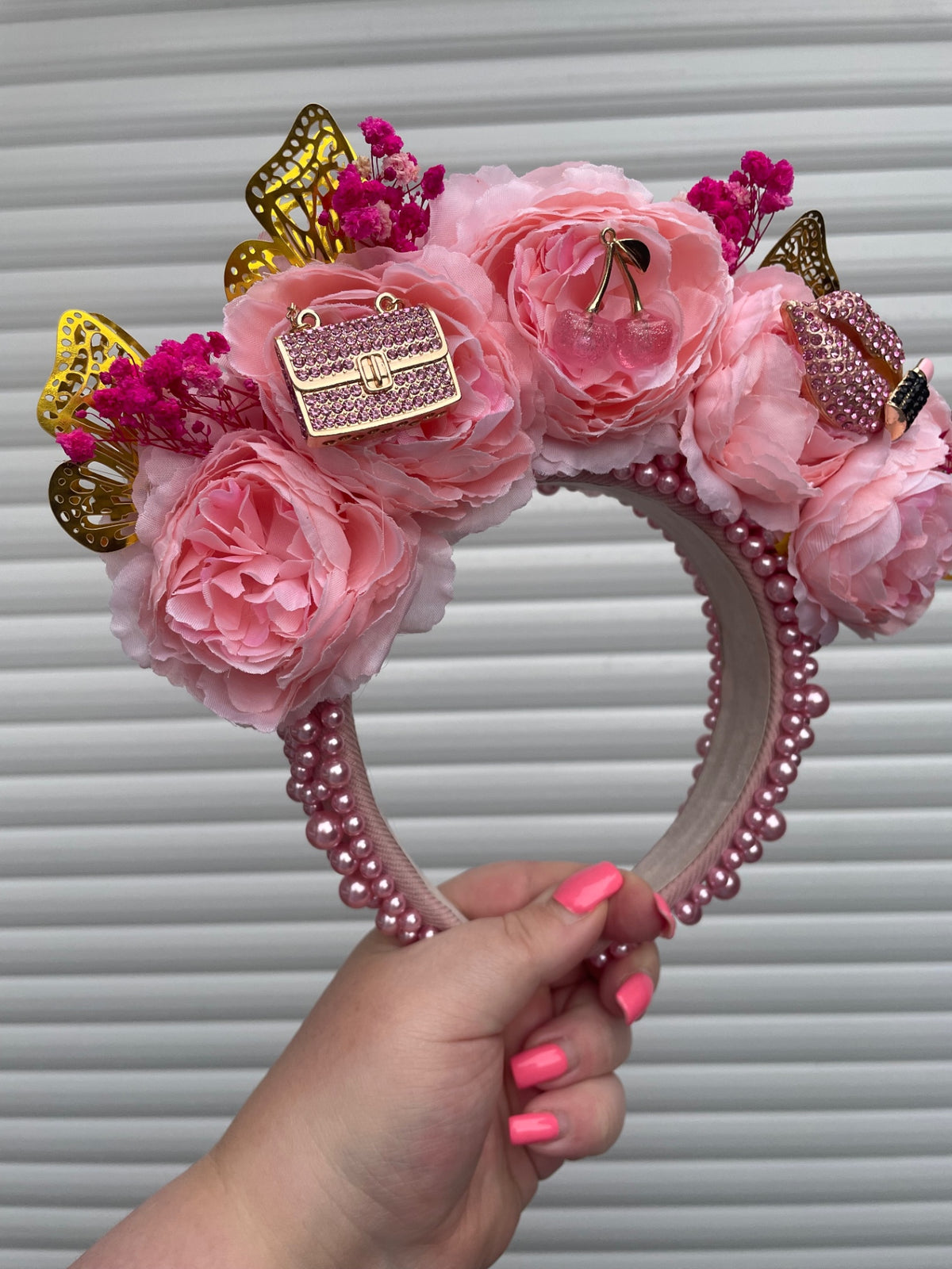 Pretty in Pink Fashionista Statement Headband