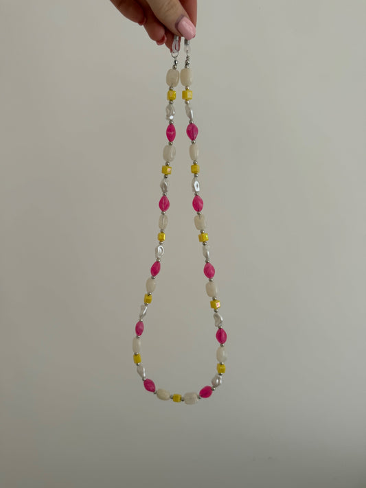 ‘Pink lemonade’ sunglasses strap