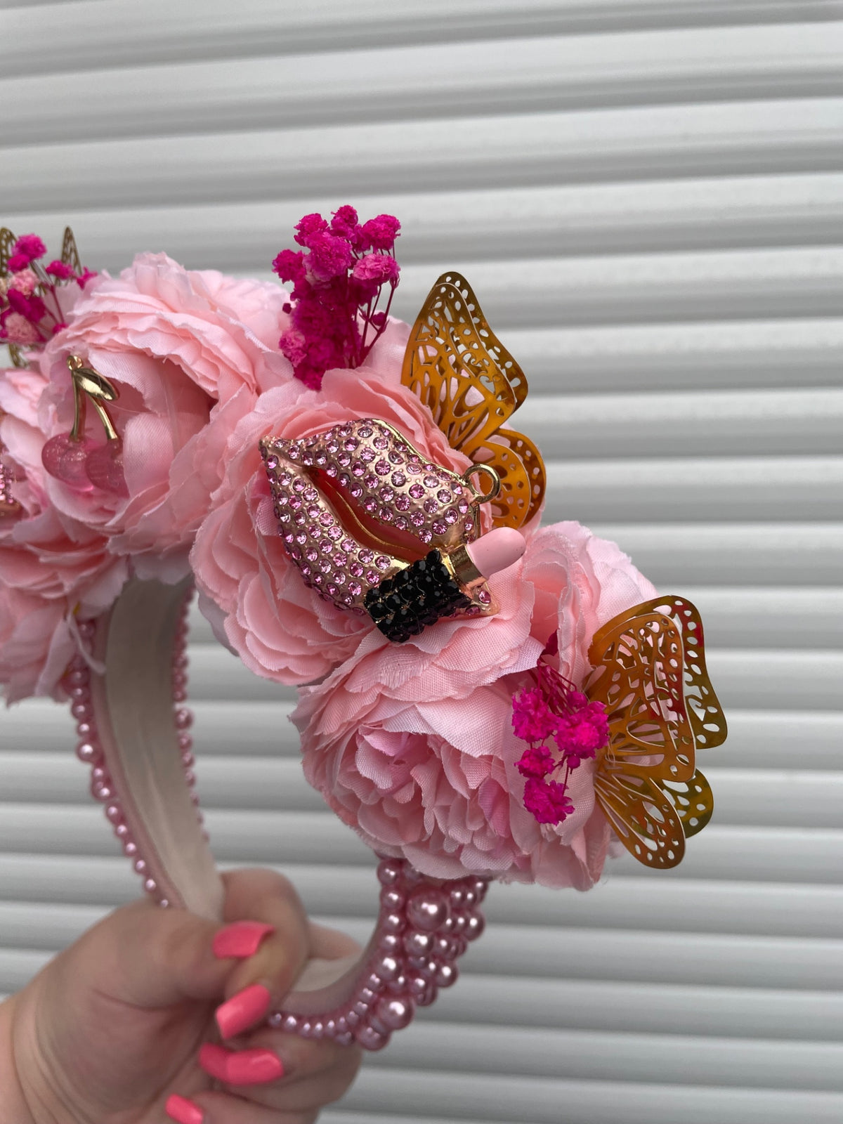 Pretty in Pink Fashionista Statement Headband