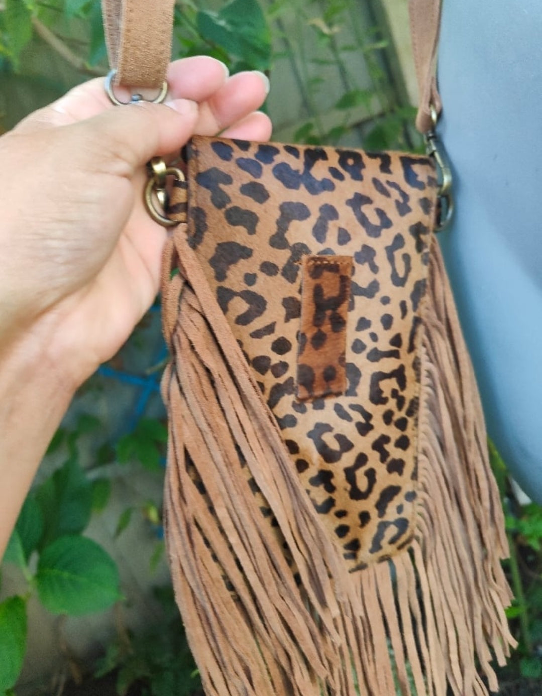 Yellowstone mobile / crossbody bag - Leopard