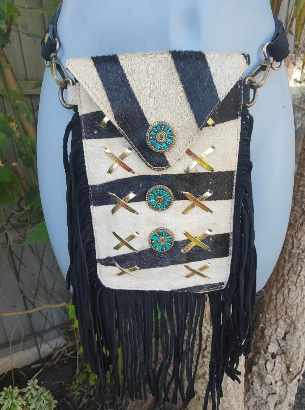 Yellowstone mobile bag / crossbody - Zebra