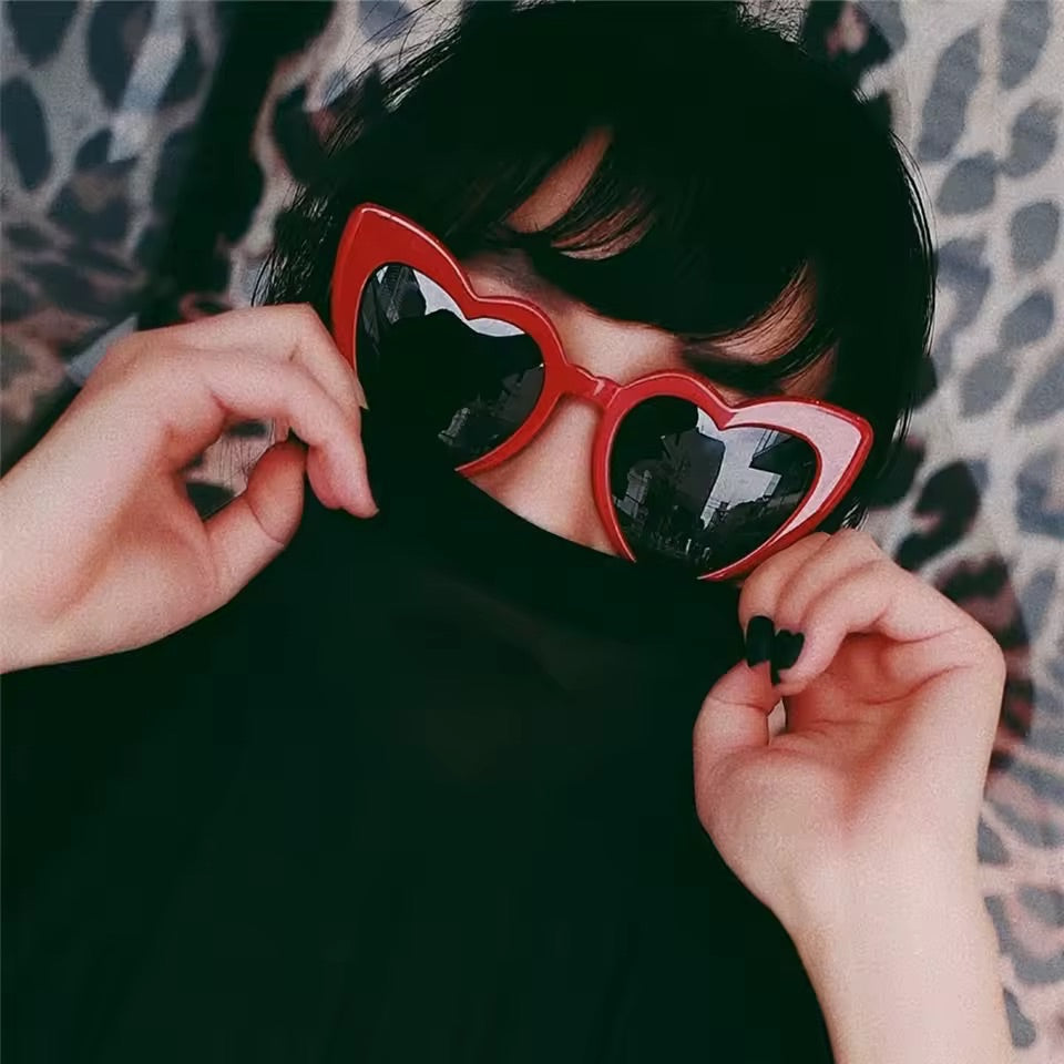 Heart Sunnies Red