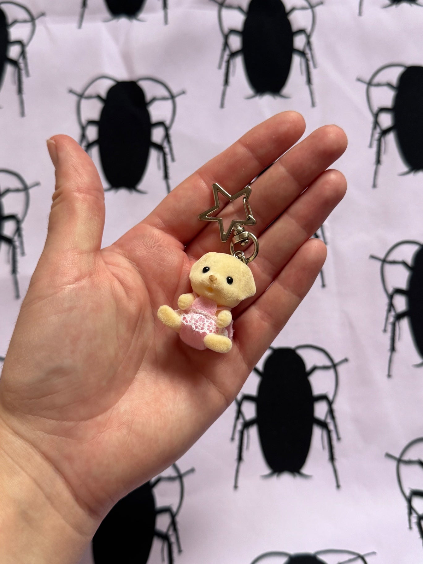 Lab puppy Keychain 