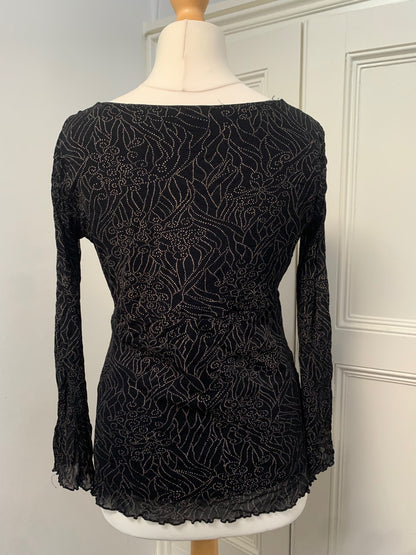 black yessica top 