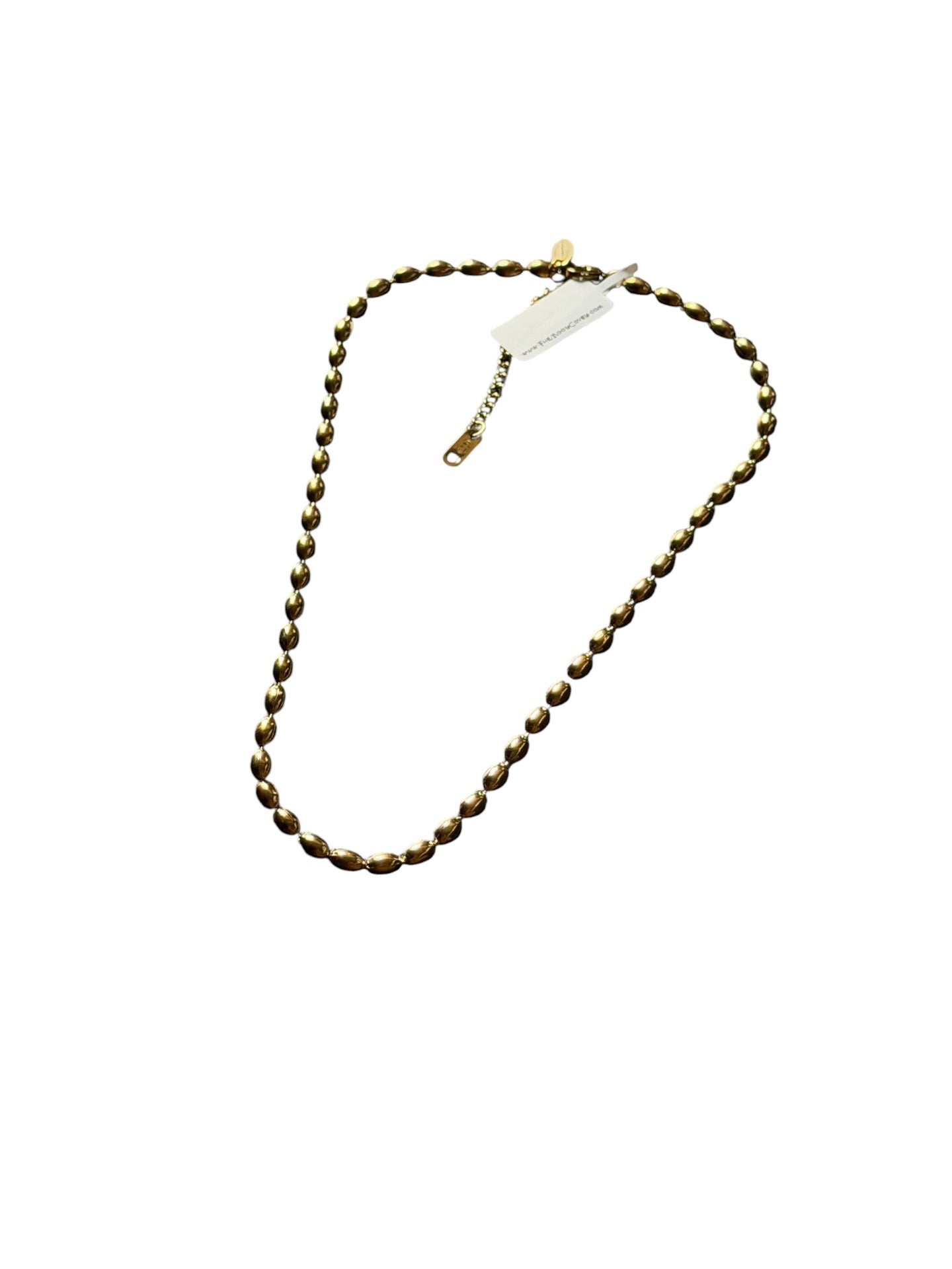 The Essential Beaded Stacking Necklace Gold