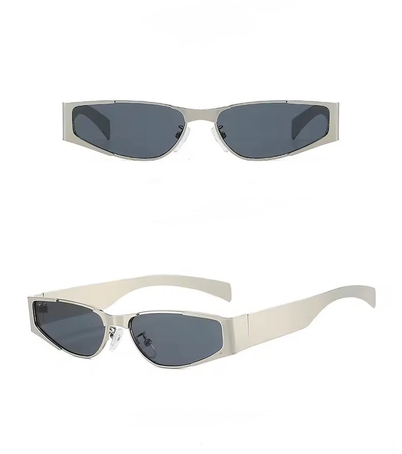 Space Silver Grey Sunglasses 