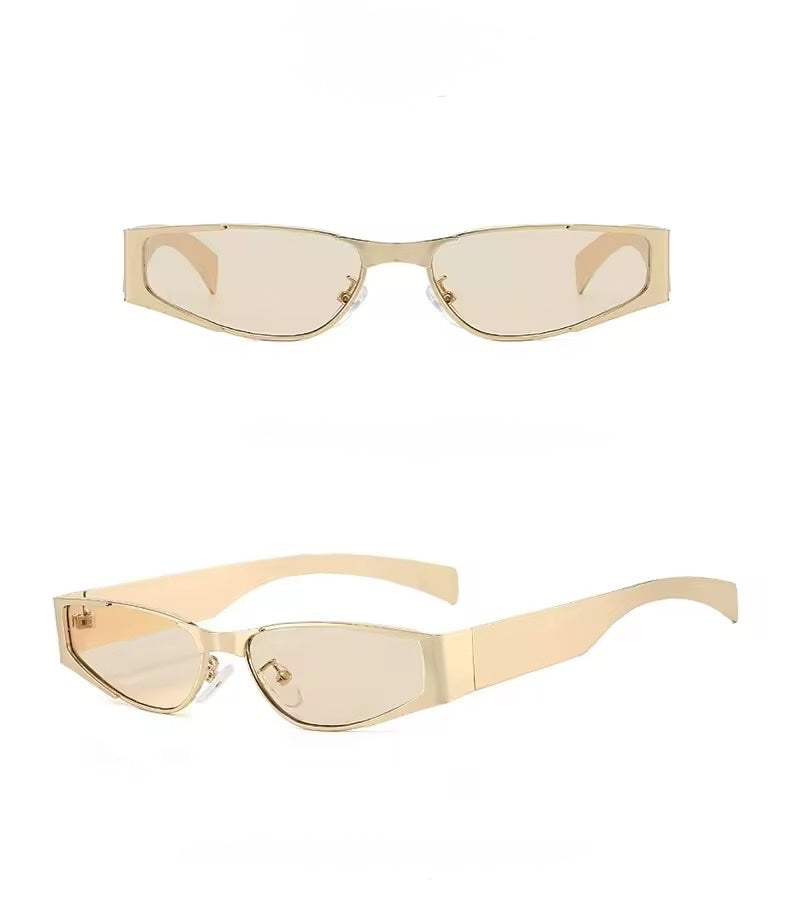 Space Gold Tea Sunglasses 