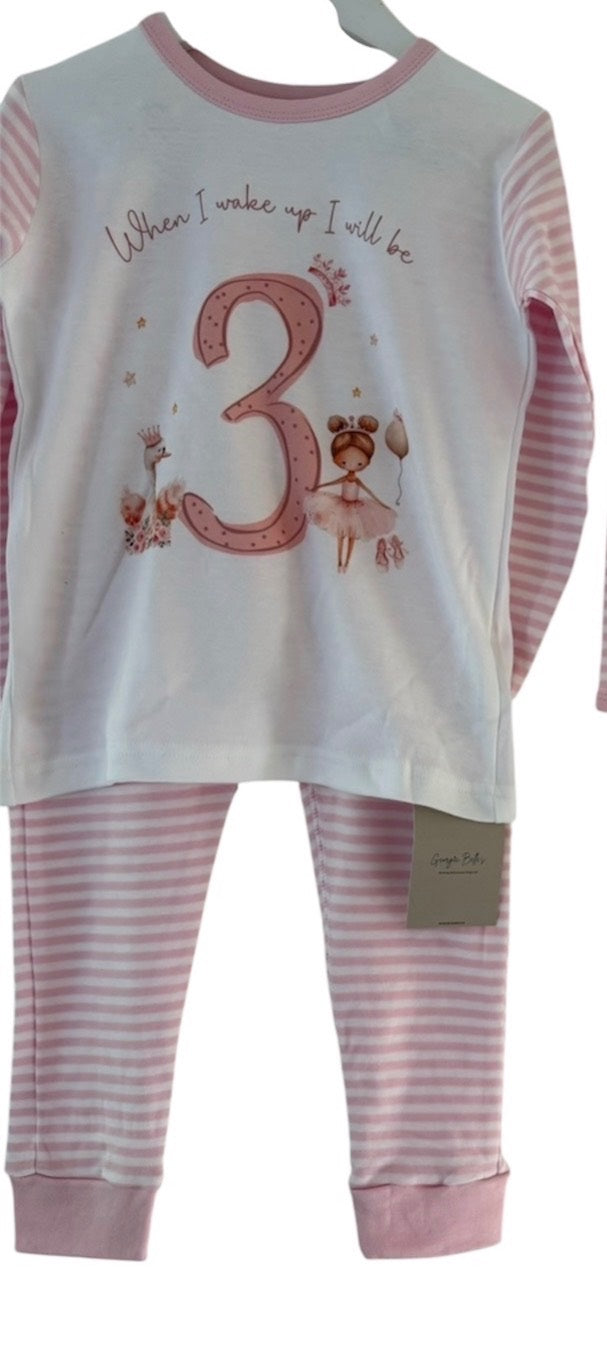 3/4yrs Three Ballerina 