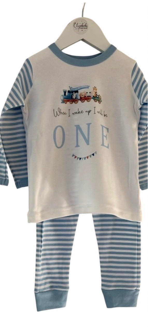 9-12m Blue Tractor One