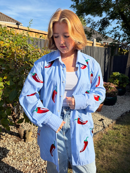 Chilli Blue Shirt 