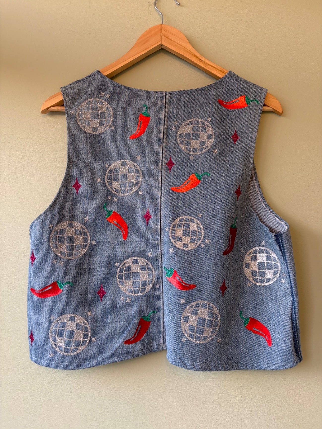 Chilli Disco Denim Vest
