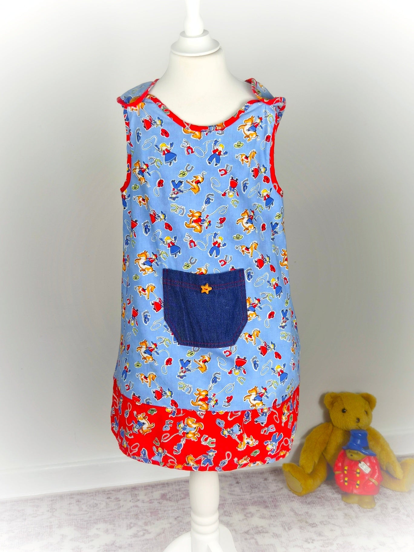 Handmade cowboy dress