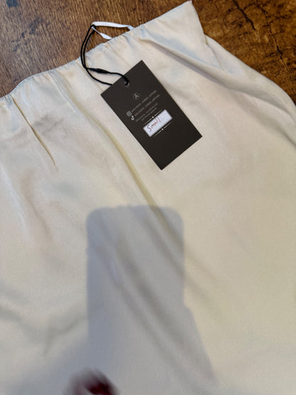 Side Split satin reworked skirt size small