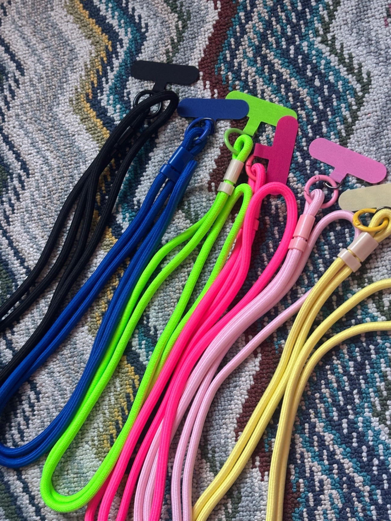 XL phone strap cobalt blue 