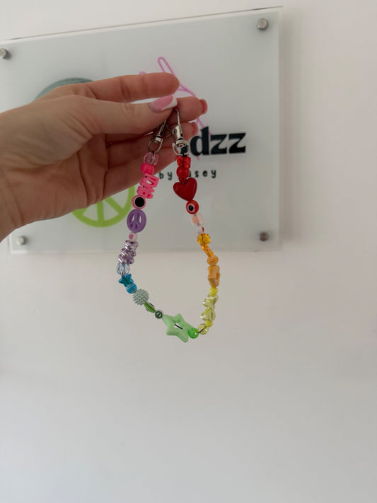 Bag charm - multicolour 