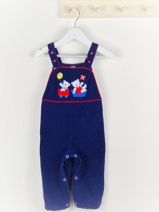 Corduroy vintage dungarees 