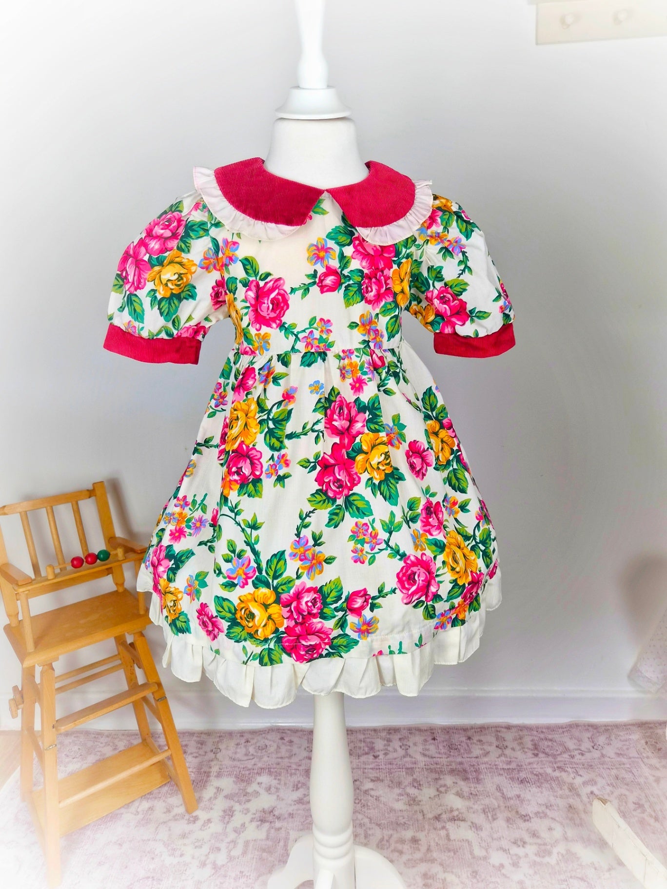 Vintage autumnal dress