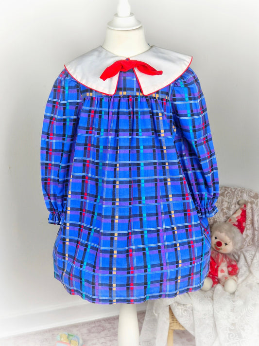 Vintage checked dress
