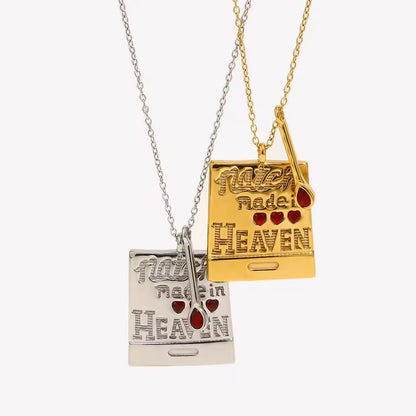 Match Made In Heaven Necklace Gold 